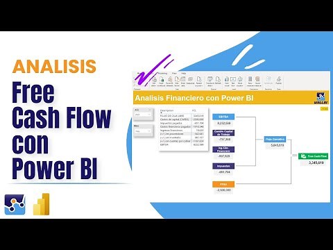 Análisis financiero Flujo de Caja Libre (Free Cash Flow) con Power BI