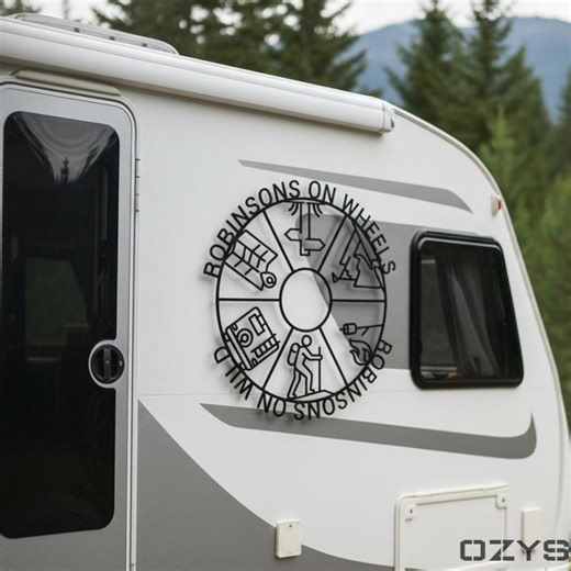 Custom RV Name Metal Wall Sign | Personalized Adventure Decor for Van Life Gift - Etsy