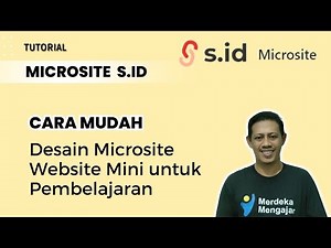 Cara mudah membuat Microsite pembelajaran mini s.id