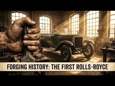 How the First Rolls-Royce Was Made | 1900s Handcrafted Luxury Car