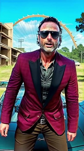 Gangnam Style ☠️ Animation by @junkboxai . Performance by @audaamar 💎 . #dance #dancer #walkingdead #daryldixon #rickgrimes #zombie #gangnam #celebrity #hollywood #tvshow #amcthewalkingdead #reel #foryoupage #explorepage #viral #dancelife #animation #aianimation