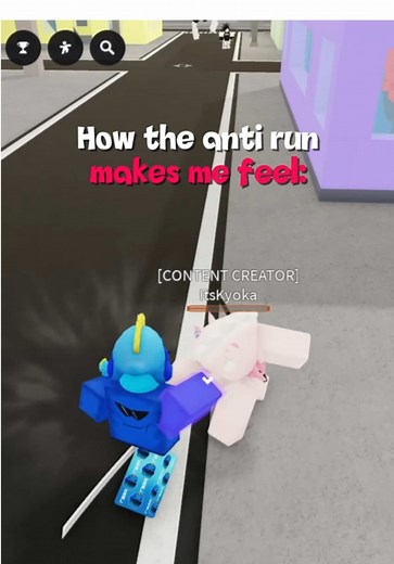 Anti run is so peak @Kyoka #roblox #jjs #jujutsushenanigans | jjs anti running