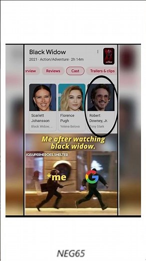 Black Widow Movie Cast Error? 🤔 Robert Downey Jr Surprise