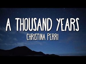Christina Perri - A Thousand Years (1 HOUR) WITH LYRICS