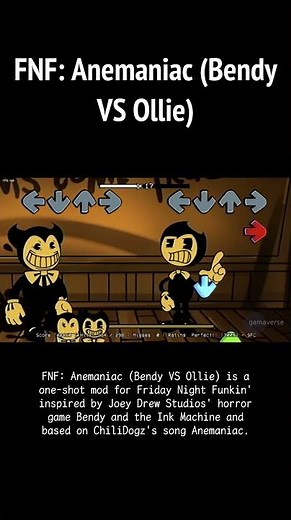 FNF: ANEMANIAC (BENDY VS OLLIE)