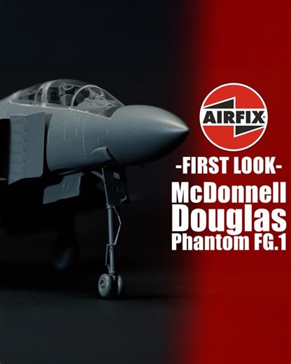 Airfix on Instagram: "Without doubt, one of the most successful jet aircraft of the post-war era, the incredible American-produced McDonnell Douglas F-4 Phantom saw service with a number of international air arms, with Britain becoming a significant operator. Find out more on our YouTube channel👈 Pre-order at airfix.com👈 #Airfix #ScaleModelling #ScaleModels #DouglasPhantom"