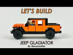 Let's Build! LEGO Jeep Gladiator (Built in 2019)