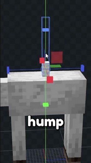 I made the Camel in Minecraft