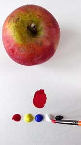 Color mixing / apple | Painting Skills
