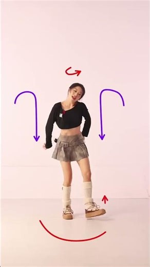 GIRLSET ‘Little Miss’ dance tutorial, slowed, mirrored, with Singsinging #littlemiss #girlset @GIRL