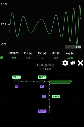RL-high pass filter #electronic #electronics #converter #trending #trendingshorts #trend #new