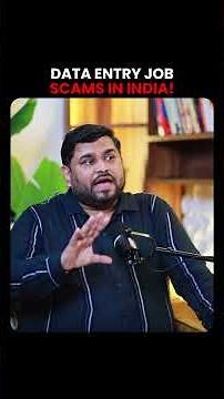 Data Entry Job Scam EXPOSED! Watch the full podcast on our Channel #shortsfeed #dataentryjobs