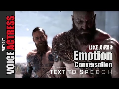 GENERATE EMOTIONAL CONVERSATION Only With TEXT to SPEECH