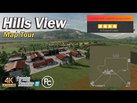 Hills View by Stevie | Map Tour | Farming Simulator 22