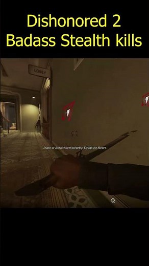 Dishonored 2 badass stealth gameplay