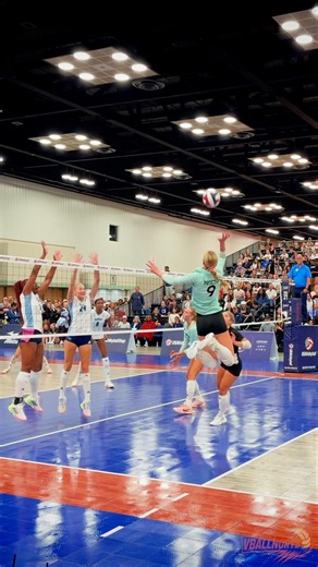 15–16 Years Old… Playing Like Pros 🤯🏐 | A5 vs Wave