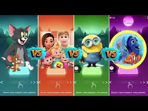 🔥 "MegaToon Legends: TomJerry x Cocomelon x Minions x NemoDory" 🔥