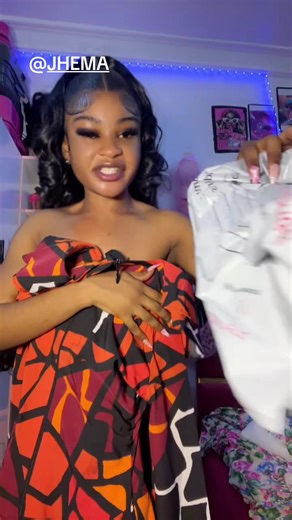 Thank you so much @JHEMA I love my dress, guys rush to their page and buy hand made dresses from them 🥺🥺🥺🤭🤭🤭 #fyppppppppppppppppppppppp #luchiluxuryhair11 #luchiluxuryhair