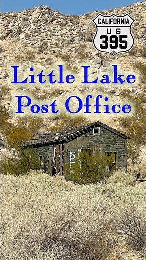 Abandoned Little Lake Post Office #hwy395 #urbex #shorts #395