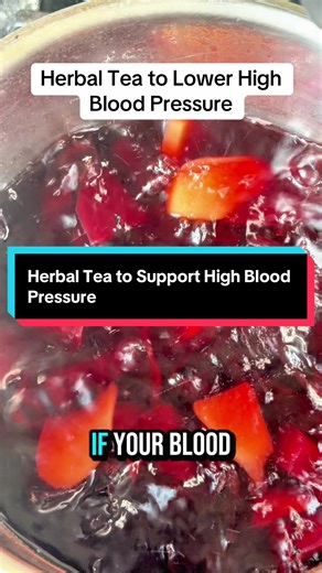 Herbal tea to support blood pressure #bloodpressure #lowerbp #circulationtea #naturalremedies #highbloodpressure