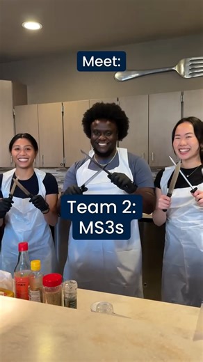 UC Davis School of Medicine on Instagram: "Future doctors turned gourmet chefs! Our medical students put their culinary skills to the test last week in an Iron Chef-style showdown, impressing judges with creativity and teamwork. The students cooked three meals: an appetizer, an entree and a dessert, and were judged on creativity, presentation and taste. Our Food for Thought Student Interest Group (SIG) hosted the event. Congratulations to Team 4, MS1s Ethan Hunt and QuocViet Dam, on claiming the