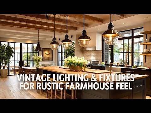 Rejuvenation Hardware Kitchen Tour Vintage Lighting & Fixtures for Rustic Farmhouse Feel