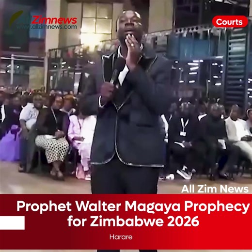 Watch Prophet Walter Magaya's prophecy for 2026. | All Zim News