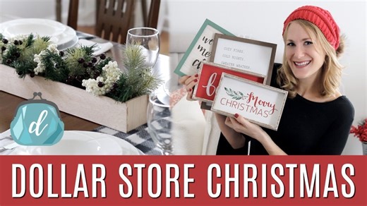 🎯 Target Dollar Spot Christmas! ❤️ Shop with me, haul & DIY!