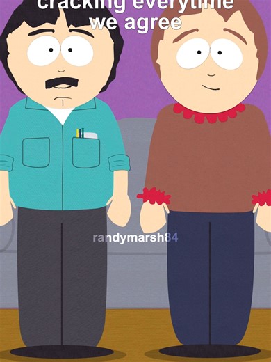 cracking everytime we agree #dance #animation #randymarsh #stanmarsh #5pasidebine #fy #fyp #southpark #nuosaajungniciodatapefyp