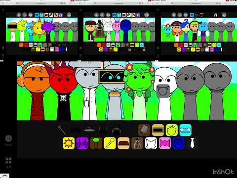 Sprunkoid rewritten but all characters