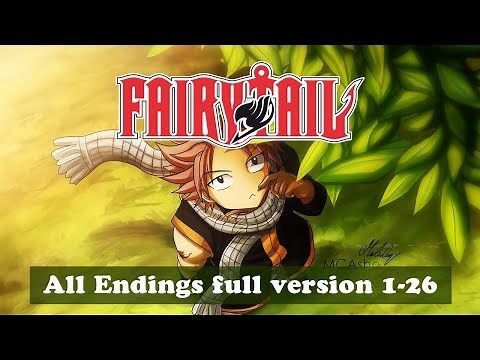 Fairy Tail All Endings Full 1-26