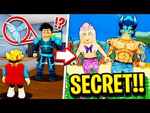 My Parents Were SECRET MERMAIDS in Roblox BROOKHAVEN RP!!