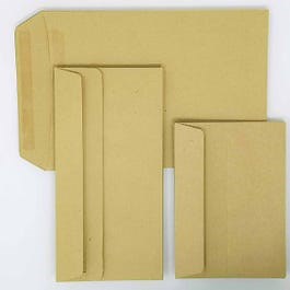 Assorted Manilla Self-Seal DL C5 C6 Envelopes Pack of 30