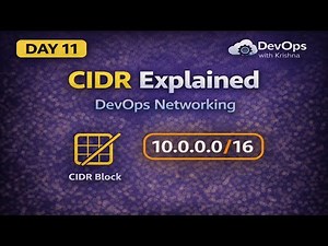 Day 11 | CIDR Notation Made Easy | DevOps Networking | in Hindi 🚀