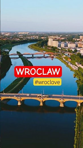 Wrocław from 400ft Up #shorts