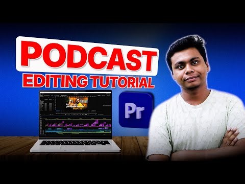 Podcast Editing Tutorial in Premiere Pro | Easy & Simple Method | Vicky Washav
