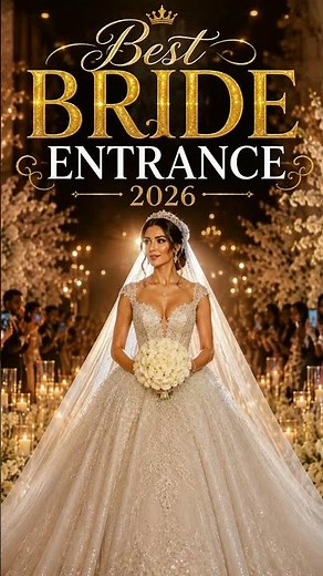 BEST BRIDE ENTRANCE 2026 👑✨ Emotional Royal Wedding Moment