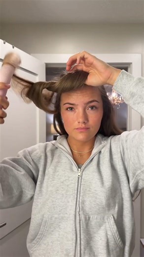 GRWM: Achieve a Heatless Blowout for Tennis Day! #GRWM #HeatlessHair #Tennis