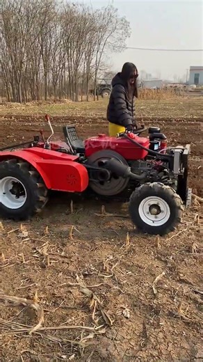 35 HP offset four-wheel micro tiller orchard greenhouse management rotary tiller