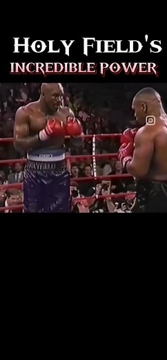 HOLY "FIELD'S INCREDIBLE POWER" To Mike Tyson!😱🥶|#shorts #boxing #boxingtraining #ytshorts
