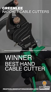 "Greenlee’s ratcheting action helps reduce the overall amount of...