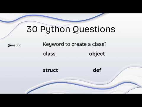 Python MCQs for Freshers | Boost Your Core Python Knowledge Fast