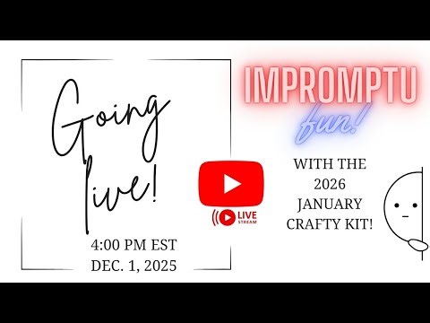 Impromptu Live! Quilt Card Process + January Crafty Crew Kit Sneak Peek