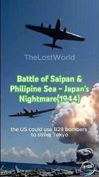 The Battle of Saipan & The Battle of the Philippine Sea – Japan’s Nightmare (1944)#worldwar #ww2
