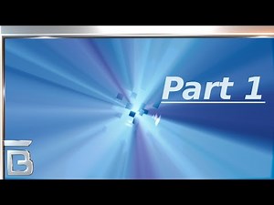 Blender tutorial: how to make a cool light shimmering intro effect part 1