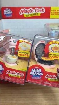 Mini Brands Magic Cook, let’s make waffles 🧇 #minibrands #toyunboxing #asmrshorts #surprisetoys