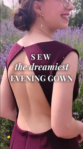 👗Ready to see how a designer gown comes together? Full construction of the viral maxi dress pattern