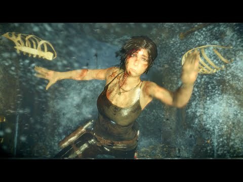 Rise of the Tomb Raider Drowning Death Scene