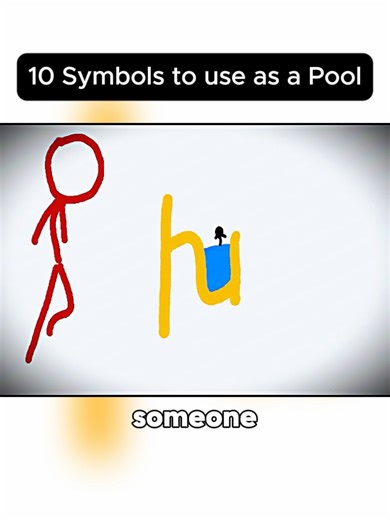 10 Symbols to use as a Pool #explaned #viral #letters #fypツ #trending #Symbols