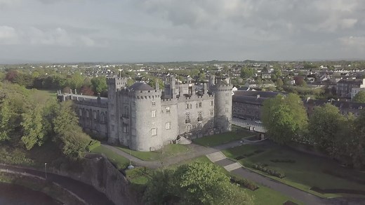 4.8K views · 275 reactions | A bird's eye view of Kilkenny Castle  | Discover Ireland CA | Facebook